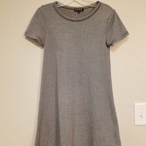 *POOF* striped dress